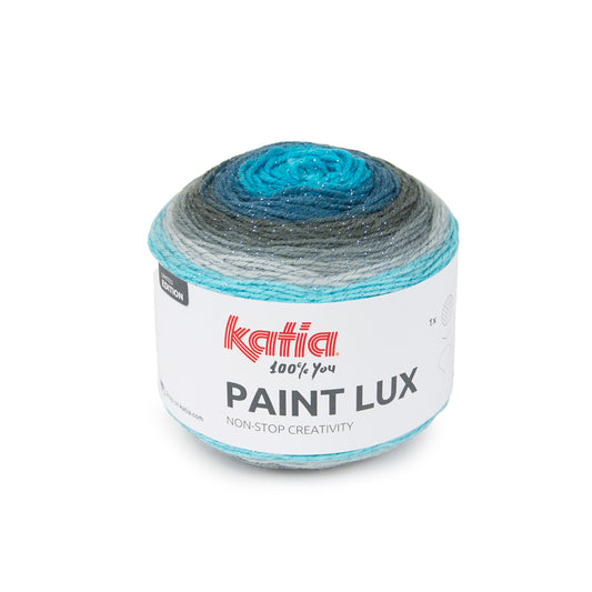 Katia Filato Paint Lux Colore 52 Blu Grigio 150 gr