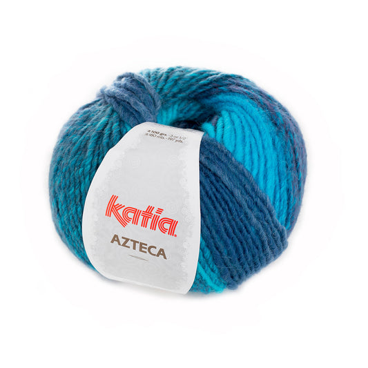 Katia Filato Azteca Colore 7851  Blu 100 Grammi