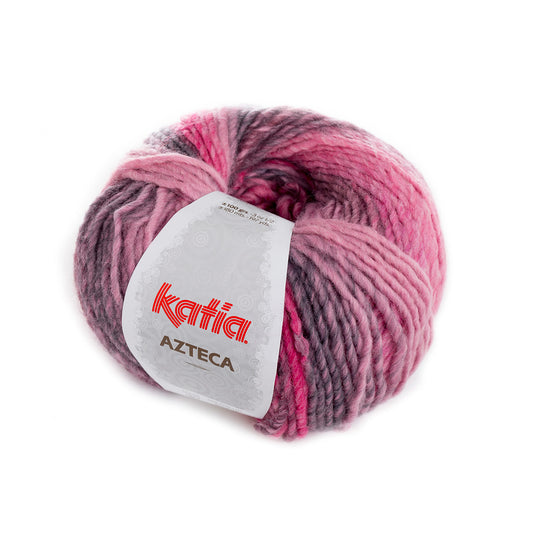 Katia Filato Azteca Colore 7857 Rosa Grigio 100 Grammi