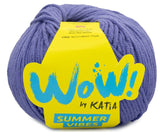 Katia Filato Spesso Estivo WOW Summer Vibes - 60% Cotone - 40% Acrilico - Colore 100 Viola