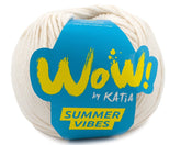 Katia Filato Spesso Estivo WOW Summer Vibes - 60% Cotone - 40% Acrilico - Colore 85 Panna
