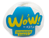 Katia Filato Spesso Estivo WOW Summer Vibes - 60% Cotone - 40% Acrilico - Colore 80 Bianco