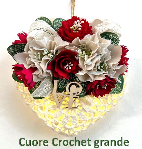 Renkalik Kit Cuore Crochet Grande