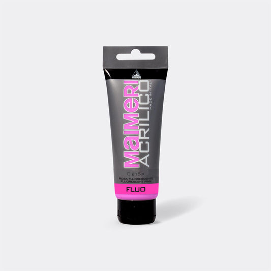 Maimeri Colore Acrilico 75 ml 215 Rosa fluorescente