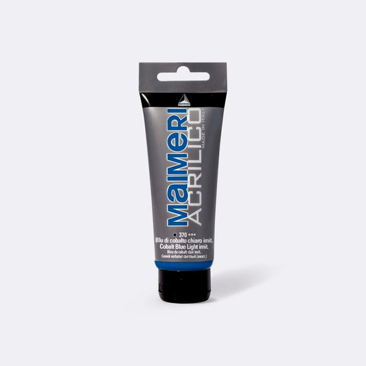 Maimeri Colore Acrilico 75 ml 370 Blu di cobalto chiaro