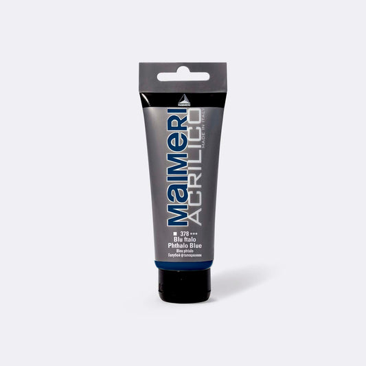 Maimeri Colore Acrilico 75 ml 378 Blu ftalo