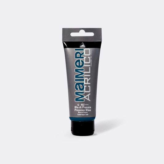 Maimeri Colore Acrilico 75 ml 402 Blu di Prussia