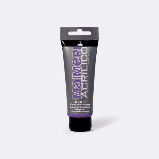 Maimeri Colore Acrilico 75 ml 440 Violetto Oltremare