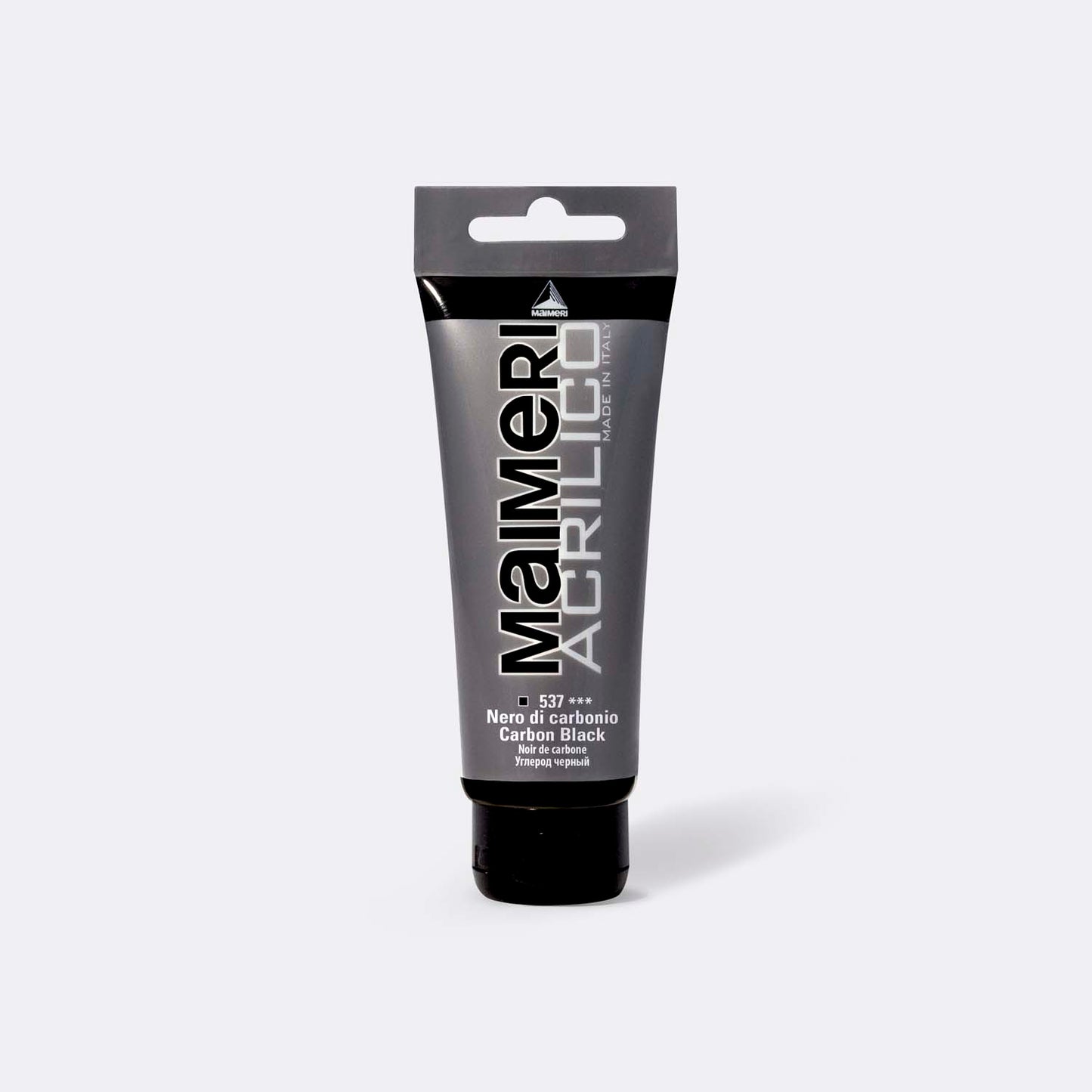 Maimeri Colore Acrilico 75 ml 537 Nero di carbonio