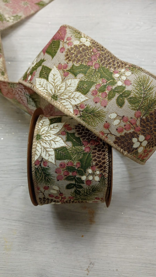 Arte in Corso Nastro con rifiniture in oro 2 MT X 63 mm