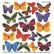 Sospeso Trasparente Pellicola Standard Serie 3 - 01 - Modello Butterfly