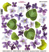 Sospeso Trasparente Pellicola Standard Serie 4 - 09 - Modello Violette