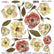 Sospeso Trasparente Pellicola Standard Serie 4 - 19 - Modello Old Rose