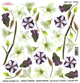 Sospeso Trasparente Pellicola Standard Serie 5 - 05 - Modello Petunia