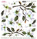 Sospeso Trasparente Pellicola Standard Serie 5 - 09 - Modello White Magnolia
