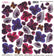 Sospeso Trasparente Pellicola Standard Serie 5 - 15 - Modello Black Geranium