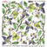 Sospeso Trasparente Pellicola 1/13 Gold Blu Hydrangea
