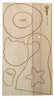 Sagomiamo Sagoma in Legno Taglio Laser Gnomo H 25 cm  SFL 275C