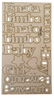 Sagomiamo Sagoma in Legno Taglio Laser Scritte Tema Baby  SFL 288