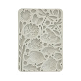 Stamperia Mix Media Art Stampo in Silicone A5 - 14.8 X 21 cm - Pesci della foresta e libellula