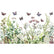 Hokus Pokus Transfers Marvelous Gardens 3 Fogli 92,5 X 58 cm