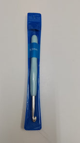 ArteinCorso Uncinetto Ergonomico 5.5 mm con Manico Soft Touch - Azzurro