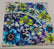 Sospeso Trasparente Pellicola Picture 04 - Blue Flowers Love