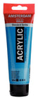 Amsterdam Colore Acrilico 120 ml Blu Brillante 564