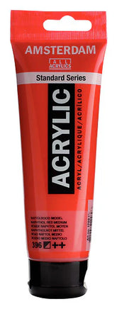 Amsterdam Colore Acrilico 120 ml Rosso Naftolo 396