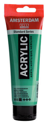 Amsterdam Colore Acrilico 120 ml Verde Veronese 615