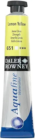 Daler Rowney Pittura ad acquerello Aquafine 8 ml Colore Giallo Limone 651