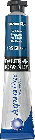 Daler Rowney Pittura ad acquerello Aquafine 8 ml Colore Blu di Prussia 135