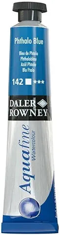 Daler Rowney Pittura ad acquerello Aquafine 8 ml Colore Blu Ftalo 142