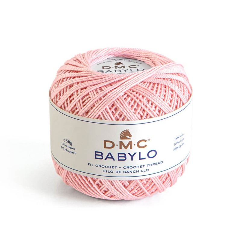 DMC Filato per Uncinetto in 100% cotone a fibre lunghe Babylo 10 Colore 224