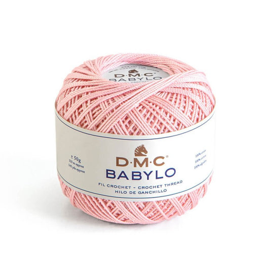 DMC Filato per Uncinetto in 100% cotone a fibre lunghe Babylo 10 Colore 224