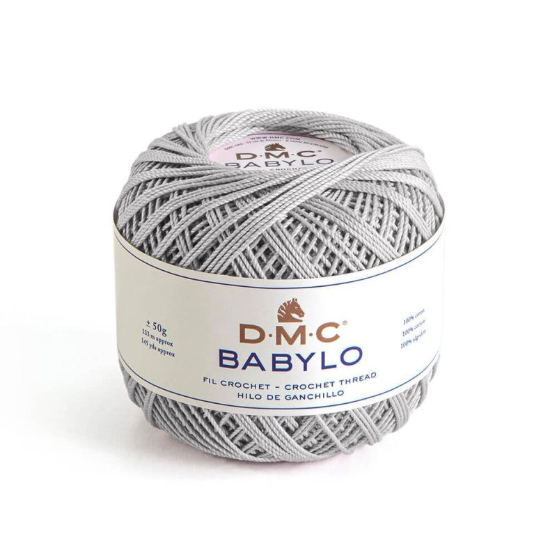DMC Filato per Uncinetto in 100% cotone a fibre lunghe Babylo 10 Colore 415
