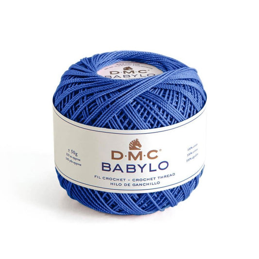 DMC Filato per Uncinetto in 100% cotone a fibre lunghe Babylo 10 Colore 482