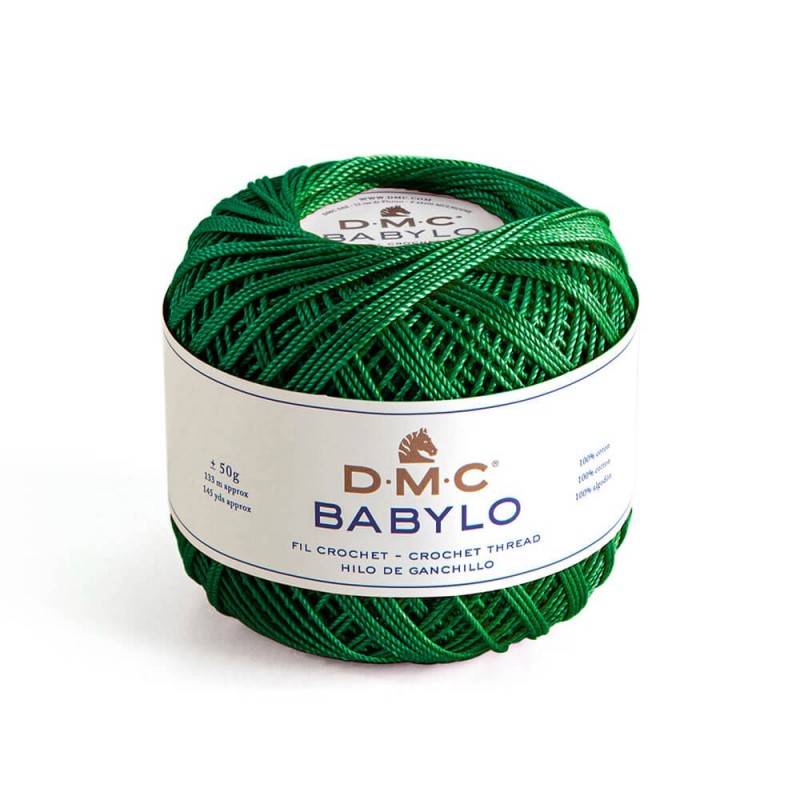 DMC Filato per Uncinetto in 100% cotone a fibre lunghe Babylo 10 Colore 699