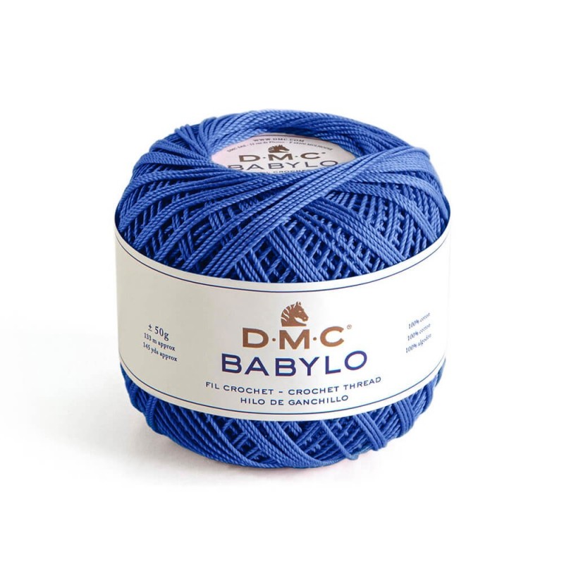DMC Filato per Uncinetto in 100% cotone a fibre lunghe Babylo 5 Colore 482