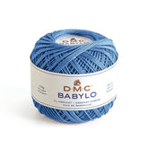 DMC Filato per Uncinetto in 100% cotone a fibre lunghe Babylo 5 Colore 799