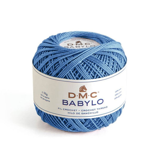 DMC Filato per Uncinetto in 100% cotone a fibre lunghe Babylo 5 Colore 799