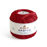 DMC Filato per Uncinetto in 100% cotone a fibre lunghe Babylo 5 Colore 815