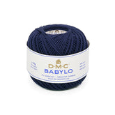 DMC Filato per Uncinetto in 100% cotone a fibre lunghe Babylo 5 Colore 823