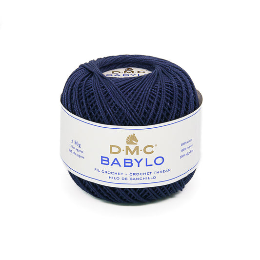 DMC Filato per Uncinetto in 100% cotone a fibre lunghe Babylo 5 Colore 823