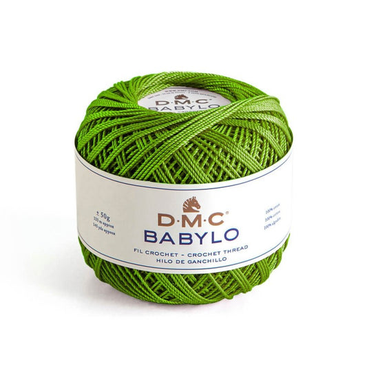DMC Filato per Uncinetto in 100% cotone a fibre lunghe Babylo 5 Colore 906