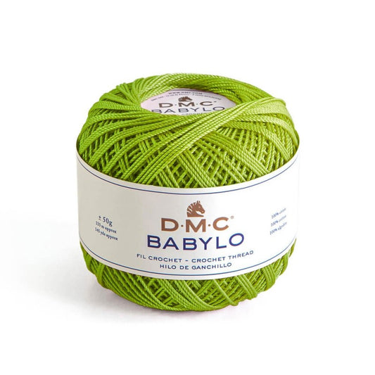 DMC Filato per Uncinetto in 100% cotone a fibre lunghe Babylo 5 Colore 907