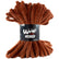 Katia Filato Tubolare Ladylike - 100% Poliestere - Colore 68 Marrone Fango