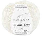 Katia Filato Merino Baby Colore 03 Panna 50 Grammi