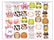 Idee Per Creare Pannello cm 40x50 PM-243 Porta Chiavi Animaletti