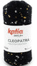 Katia Filato Cleopatra - 92% Cotone - 8% Poliestere - 210 mt 100 gr - Colore 63 Nero